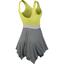 Nike Womens Novelty Knit Dress - Venom Green/Metallic Iron Ore - thumbnail image 2