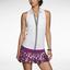 Nike Womens Dri-FIT Touch Sleeveless Top - Grey Heather - thumbnail image 3