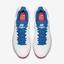 Nike Mens Air Vapor Advantage Tennis Shoes - White/Blue/Red - thumbnail image 4