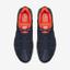 Nike Mens Air Vapor Advantage Tennis Shoes - Thunder Blue/Hyper Orange - thumbnail image 4