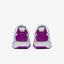 Nike Womens Air Vapor Advantage Tennis Shoes - White/Vivid Purple - thumbnail image 6