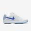 Nike Womens Air Vapor Advantage Tennis Shoes - White/Blue - thumbnail image 3