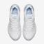 Nike Womens Air Vapor Advantage Tennis Shoes - White/Blue - thumbnail image 4