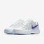 Nike Womens Air Vapor Advantage Tennis Shoes - White/Blue - thumbnail image 5