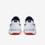 Nike Womens Air Vapor Advantage Tennis Shoe - White/Blue/Red - thumbnail image 6