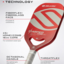 Selkirk Amped Pro Air Epic Pickleball Paddle-Grey - thumbnail image 3