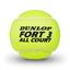 Dunlop Fort All Court Tournament Select Tennis Balls (4 Ball Can) - thumbnail image 2