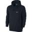 Nike Mens Club Swoosh Hoodie - Black - thumbnail image 1