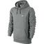 Nike Mens Club Swoosh Hoodie - Grey - thumbnail image 1
