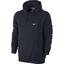 Nike Mens Club Swoosh Hoodie - Dark Obsidian Navy - thumbnail image 1