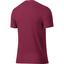 Nike Mens RF Organic Cotton V-Neck Top - Legion Red/Kumquat - thumbnail image 2