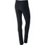 Nike Womens Jersey Open Hem Pants - Black - thumbnail image 2