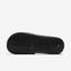 Nike Womens Benassi Just Do It Flip Flops - Black/Glow/Pink - thumbnail image 2