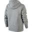 Nike Boys Brushed-Fleece Pullover Hoodie - Grey - thumbnail image 2