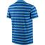 Nike Mens Rally Sphere Stripe Crew - Cobalt/Blue - thumbnail image 2