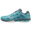 Mizuno Men Exceed Light All Court Tennis Shoes - White/Turquoise - thumbnail image 1