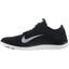 Nike Mens Free 4.0 FlyKnit Running Shoes - Black/White - thumbnail image 2