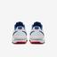 Nike Mens Zoom Vapor 9.5 Tour Tennis Shoes - White/Blue/Red - thumbnail image 6