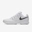 Nike Womens Zoom Vapor 9.5 Tennis Shoes - White/Metallic Silver - thumbnail image 1