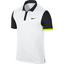 Nike Mens Advantage Polo - White/Black/Volt - thumbnail image 1