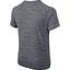 Nike Boys Dri-FIT Cool Training Shirt - Black/Cool Grey - thumbnail image 2
