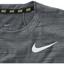 Nike Boys Dri-FIT Cool Training Shirt - Black/Cool Grey - thumbnail image 3