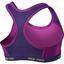 Nike Girls Pro Allover Print Sports Bra - Fuchsia Flash/Court Purple - thumbnail image 2