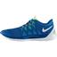 Nike Mens Free 5.0+ Running Shoes - Military Blue - thumbnail image 2