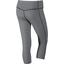 Nike Womens Legend 2.0 3/4 Tights - White/Black - thumbnail image 2