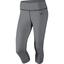Nike Womens Legend 2.0 3/4 Tights - White/Black - thumbnail image 1