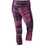 Nike Womens Legend 2.0 Capri - Hot Pink/Black - thumbnail image 2