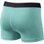 Nike Womens Pro 3" Logo Training Shorts - Light Aqua/Black - thumbnail image 2