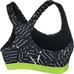 Nike Pro Classic Bra - Black/White/Volt - thumbnail image 2