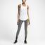 Nike Womens Fly Leggings - White/Cyber - thumbnail image 3
