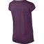 Nike Womens Dri-FIT Cool Breeze Running Top - Mulberry - thumbnail image 2