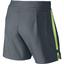 Nike Mens Premier Gladiator 7" Shorts - Charcoal/Key Lime - thumbnail image 2