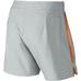 Nike Mens Premier Gladiator 7" Shorts - Grey Mist/Orange - thumbnail image 2