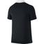 Nike Mens Team Court Polo - Black/White - thumbnail image 2