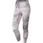 Nike Womens Club Printed Cropped Leggings - Fuchsia Glow/Black - thumbnail image 1