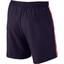 Nike Mens Court 7" Tennis Shorts - Purple/Bright Mango - thumbnail image 2
