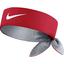 Nike Tennis Headband - Red/Wolf Grey - thumbnail image 1