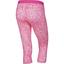 Nike Womens Slam 3/4 Tennis Capri - Pink Pow - thumbnail image 2