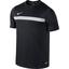 Nike Mens Academy Training Short Sleeve Shirt - Black - thumbnail image 1