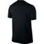 Nike Mens Run Dri-Blend Swoosh Running T-Shirt - Black/Volt - thumbnail image 2