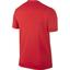 Nike Mens Run Dri-Blend Swoosh Running T-Shirt - Daring Red/White - thumbnail image 2