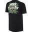 Nike Mens SB Dri-FIT Raccoon Fern T-Shirt - Black/Sail - thumbnail image 2