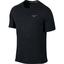 Nike Mens Dri-FIT Miler Top - Black - thumbnail image 1
