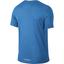 Nike Mens Dri-FIT Miler Top - Blue - thumbnail image 2