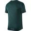 Nike Mens Dri-FIT Miler Optical Run Shirt - Radiant Emerald - thumbnail image 2