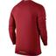 Nike Mens Dri-FIT Miler Long Sleeve Top - University Red - thumbnail image 2